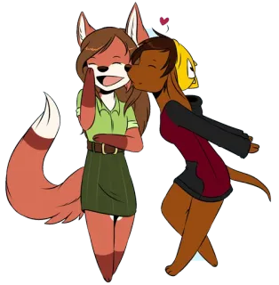 😘 c0a2983c เฟอร์รี่, ความรัก, จูบ, LGBT whatsapp sticker