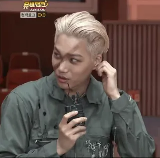 ⚡️ ecf13db4 EXO kpop, musique, divertissement, exo, idol, coréen, chanteur whatsapp sticker