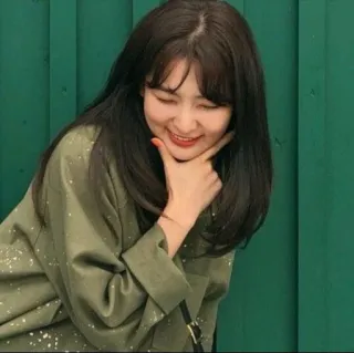 💘 67965340 女性, ポートレート, 笑顔, 人, 幸せ telegram sticker