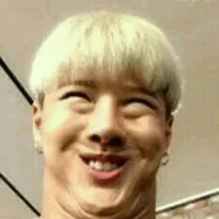 😆 0eeb9dd6 смешное лицо, мем, азиатский telegram sticker