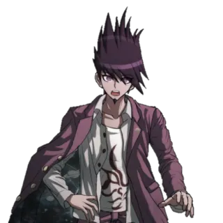 😧 3adc4fa4 Kaito Momota Danganronpa V3: Killing Harmony อนิเมะ, เกม, ตัวละคร, ไคโตะ โมโมตะ, ดันกันรอนปะ telegram sticker