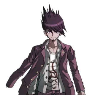 🙂 41113075 Kaito Momota Danganronpa V3: Killing Harmony อนิเมะ, ดันกันรอนปะ, ไคโตะ โมโมตะ, ตัวละคร telegram sticker