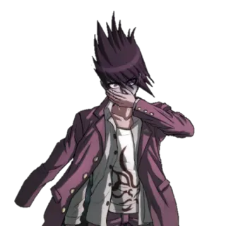 🤢 d0a77bff Kaito Momota Danganronpa V3: Killing Harmony ไคโตะ โมโมตะ, ดันกันรอนปะ, อนิเมะ, สติกเกอร์ telegram sticker