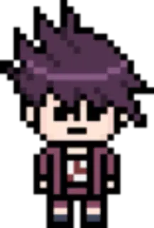Kaito Momota Sprite Set (ALERT: CONTAINS SPOILERS) telegram stickers