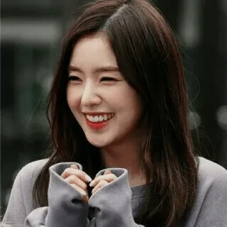 ☺ 19c51974 mujer, sonriendo, retrato, asiática, coreana, actriz, feliz whatsapp sticker