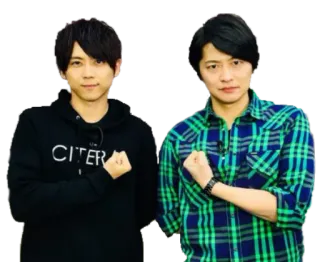 👦 0e1ee35f CITER люди, мужчины, группа, толстовка, позируют whatsapp sticker