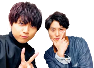 🤔 7e455019 люди, мужчины, портрет, друзья, азиатский whatsapp sticker