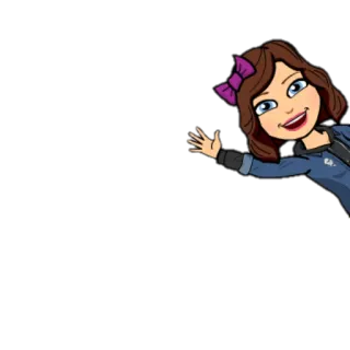 ☺️ ce46bfae Cartone animato, Avatar, Salutando, Saluto, Amichevole whatsapp sticker