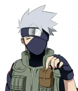 😁 6aa50865 Kakashi Naruto 애니메이션, 닌자, 카카시, 나루토, 캐릭터, 만화 telegram sticker