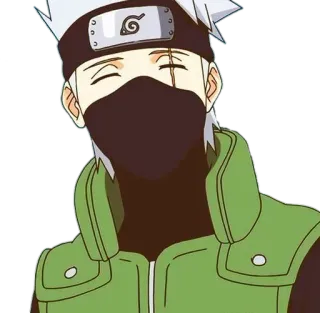 😁 8c977ef5 Kakashi Hatake Naruto 카카시, 나루토, 애니, 닌자, 하타케, 나뭇잎 마을 telegram sticker