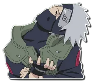 😖 c0d2586f Kakashi Hatake Naruto 카카시, 나루토, 애니메이션, 닌자, 만화, 캐릭터 telegram sticker