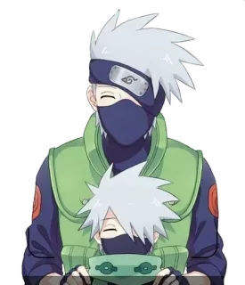 😌 def2b4f7 Kakashi Hatake Naruto 카카시, 애니메이션, 나루토, 귀여운, 하타케, 닌자 telegram sticker