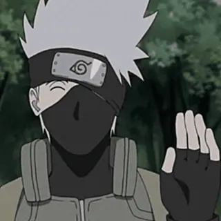 🤚 2fae6bc6 Kakashi Hatake Naruto Anime, Ninja, Kakashi, Mangá, Sharingan whatsapp sticker