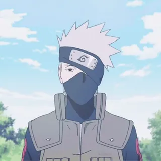 😠 2fec8a21 Kakashi Hatake Naruto Anime, Personagem, Ninja, Kakashi, Hatake whatsapp sticker