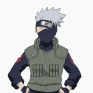 😊 32f867e5 Kakashi Naruto Anime, Ninja, Kakashi, Mangá, Personagem whatsapp sticker