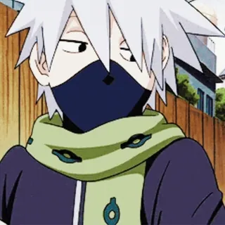 🤨 552fb3d0 Kakashi Hatake Naruto Anime, Ninja, Kakashi, Hatake, Mangá whatsapp sticker