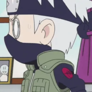 🤬 ee77d2e1 Kakashi Naruto Anime, Ninja, Kakashi, Mangá, Chibi whatsapp sticker