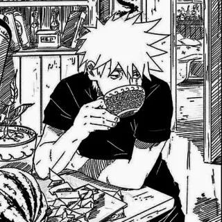 🗡️ 127bae66 Anime, Manga, Personage, Drinken, Thee, Tekening telegram sticker