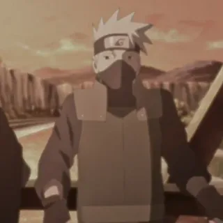 🖤 d54c213f Kakashi Naruto Anime, Kakashi Hatake, Naruto, Personage telegram sticker