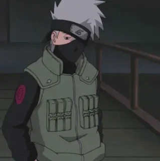 🖤 f221f28d Kakashi Hatake Naruto Kakashi, Naruto, Anime, Ninja telegram sticker