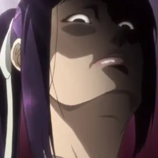 👿 a98767d3 อนิเมะ, การ์ตูน, สีหน้า, ยิ้มเยาะ telegram sticker