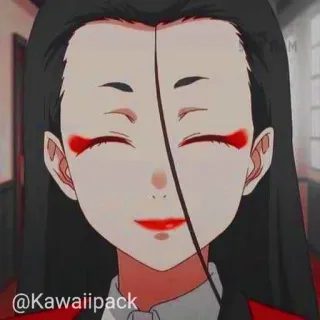 🥢 05d8a7ab @Kawaiipack anime, mujer, retrato, dibujos animados, personaje whatsapp sticker