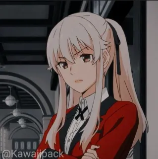 🥢 44b6c4c7 @Kawaiipack Anime, Chica, Kawaii, Personaje, Animación whatsapp sticker