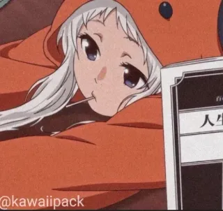 🥢 f53b27ad 人生 Anime, Chica, Linda, Piruleta, Sudadera con capucha, Kawaii, Manga whatsapp sticker