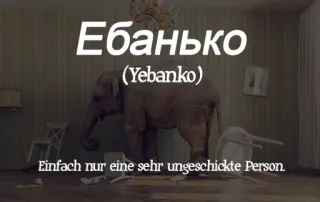 russische Schimpfwörter telegram stickers