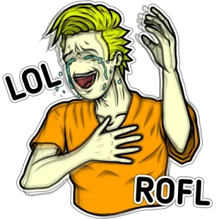 😙 37fcf66b LOL
ROFL 웃음, 울음, ㅋㅋ, 로플, 웃긴, 표정, 밈 telegram sticker