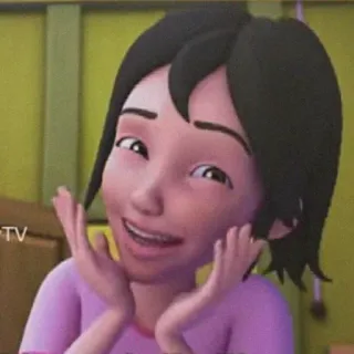 🍄 2c8d49d3 Kartun, Karakter, Senyum, Wanita, Animasi telegram sticker