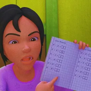🍄 38058491 Latihan Matematika matematika, latihan, pendidikan, matematika, wanita telegram sticker
