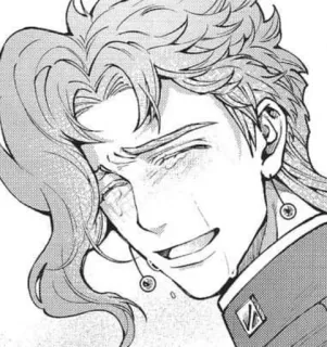 😭 daef3711 Noriaki Kakyoin JoJo's Bizarre Adventure Anime, Manga, Llorando, Triste, Lágrimas, Kakyoin telegram sticker
