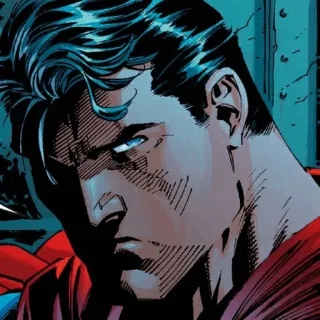 💎 0b0ea2a6 Superman super-herói, DC Comics, história em quadrinhos, Homem de Aço whatsapp sticker