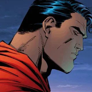 💎 1d8afd4e Superman super-herói, banda desenhada, DC Comics, Man of Steel, Clark Kent whatsapp sticker