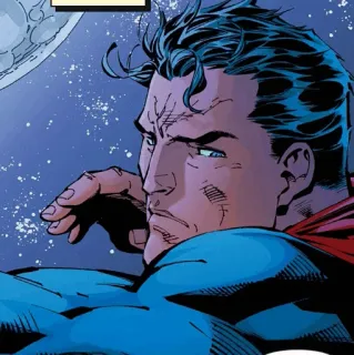 💎 c052a6c1 Superman super-herói, DC Comics, história em quadrinhos, Man of Steel whatsapp sticker