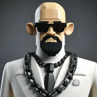 🎤 28b55eb5 nft, crypto, kunstwerk, personage, digitale kunst, cartoon, avatar telegram sticker