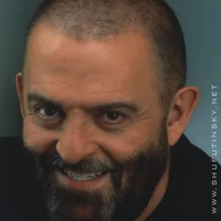 😄 fcee2242 WWW.SHUFUTINSKY.NET portret, man, baard, gezicht, Shufutinsky, website telegram sticker