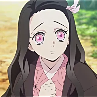 💫 108f69cb Nezuko Kamado Demon Slayer Anime, Demon Slayer, Nezuko, Nezuko Kamado, Manga, Charakter, Kawaii whatsapp sticker