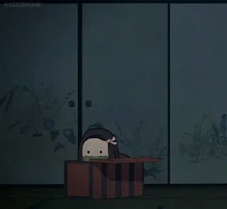 🌸 9aa5121e Nezuko Kamado Demon Slayer Anime, Demon Slayer, Nezuko, Nezuko Kamado, Kawaii, Chibi whatsapp sticker