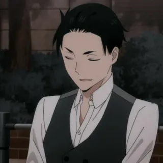 💵 e0897d34 Anime, Mann, Porträt, Charakter, Animation telegram sticker