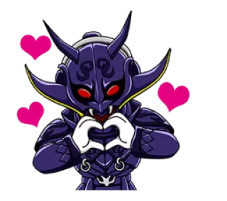 😍 3f3cc792 Anime, Mostro, Cuori, Chibi, Demone, Corna telegram sticker