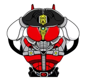 Kamen Rider @KawaiiSticker telegram stickers