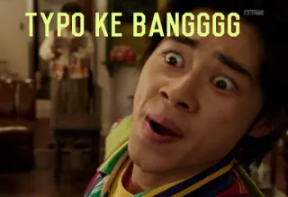 😪 9a023063 TYPO KE BANGGGG whatsapp sticker