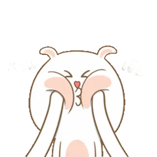 😚 9fd809b6 ว๊าน	เฮ๊ย mignon, animal, ours, dessin animé, expression, drôle whatsapp sticker