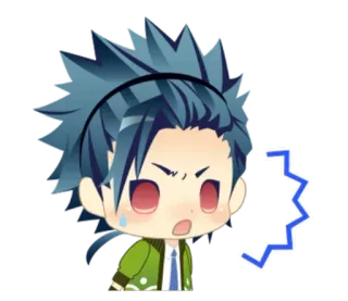 😵 aec8542c 动漫, 漫画, Q版, 可爱, 角色, 震惊 telegram sticker