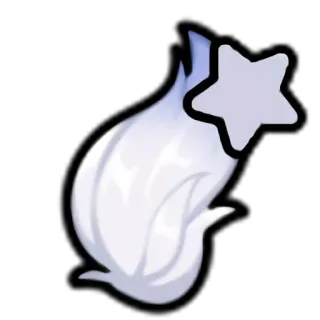 🦊 31bb4f7f bintang, putih, kartun whatsapp sticker