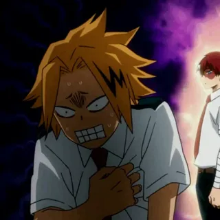 ❥Kaminari Denki⚡️↯¦By: @kpopstan telegram stickers