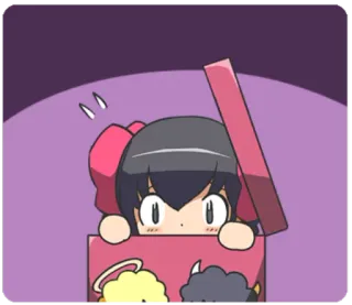 😬 23858913 Anime, Manga, Karakter, Hadiah, Kartun whatsapp sticker