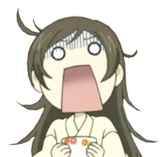 😱 6799902d Nanami Momozono Kamisama Kiss anime, terkejut, kaget, Kamisama Kiss, Nanami, Momozono whatsapp sticker